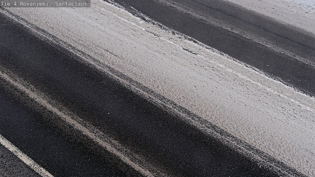 Weather Camera Image Väg 4 Rovaniemi, Santa Claus, Rovaniemi, Lappi