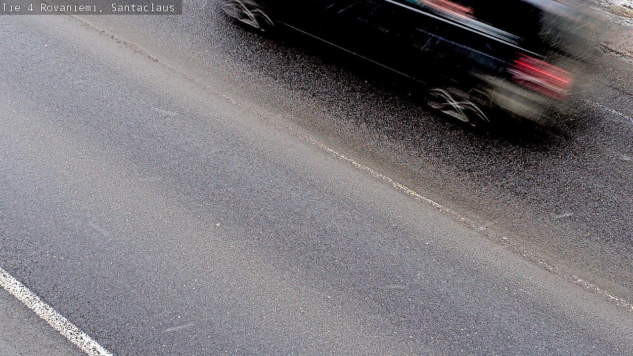 Weather Camera Image Väg 4 Rovaniemi, Santa Claus, Rovaniemi, Lappi