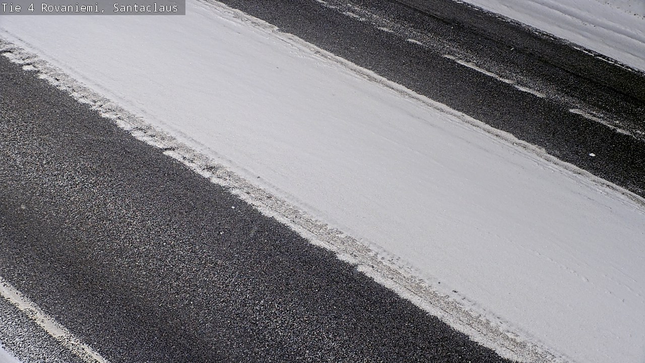 Weather Camera Image Road 4, Rovaniemi, Santa Claus, Rovaniemi, Lappi