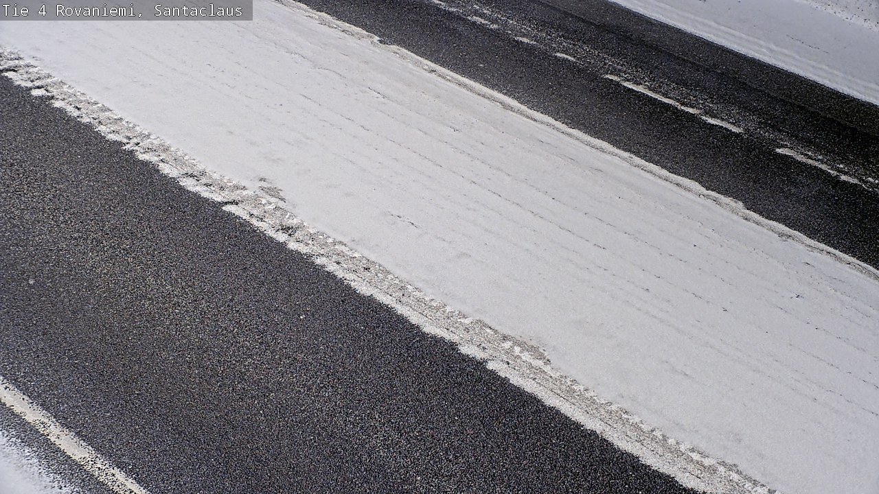 Weather Camera Image Road 4, Rovaniemi, Santa Claus, Rovaniemi, Lappi