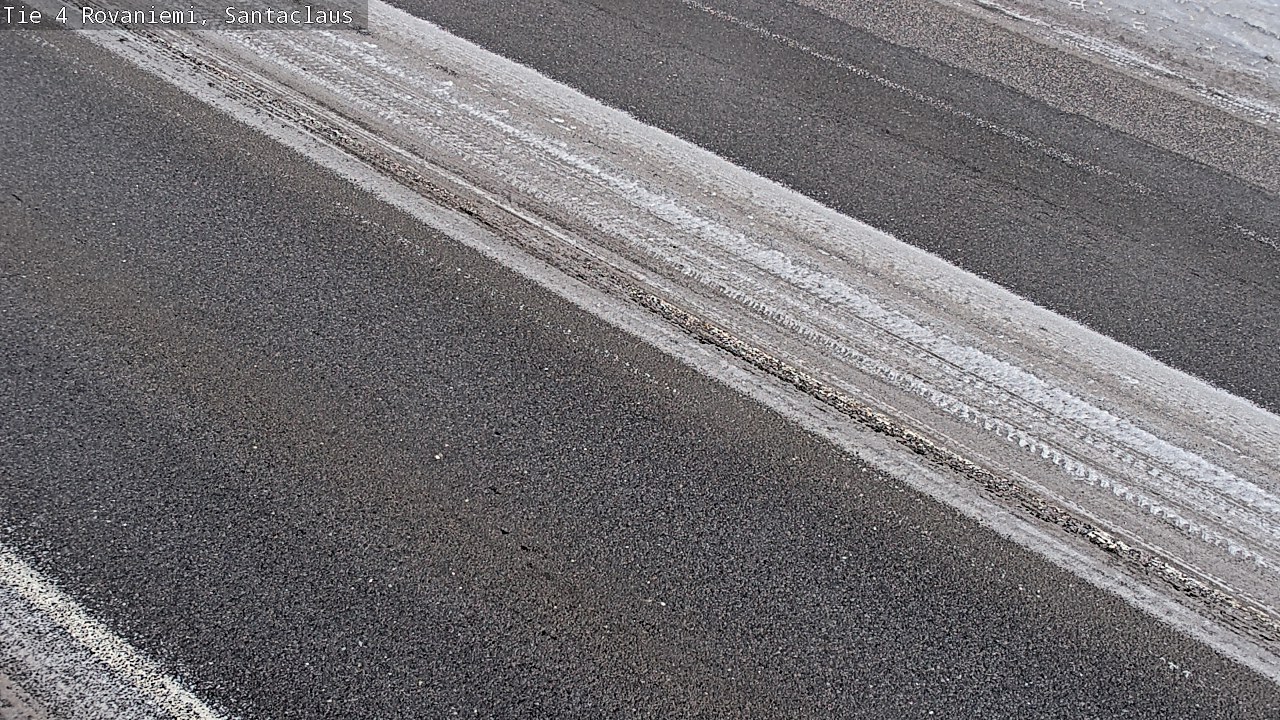 Weather Camera Image Väg 4 Rovaniemi, Santa Claus, Rovaniemi, Lappi