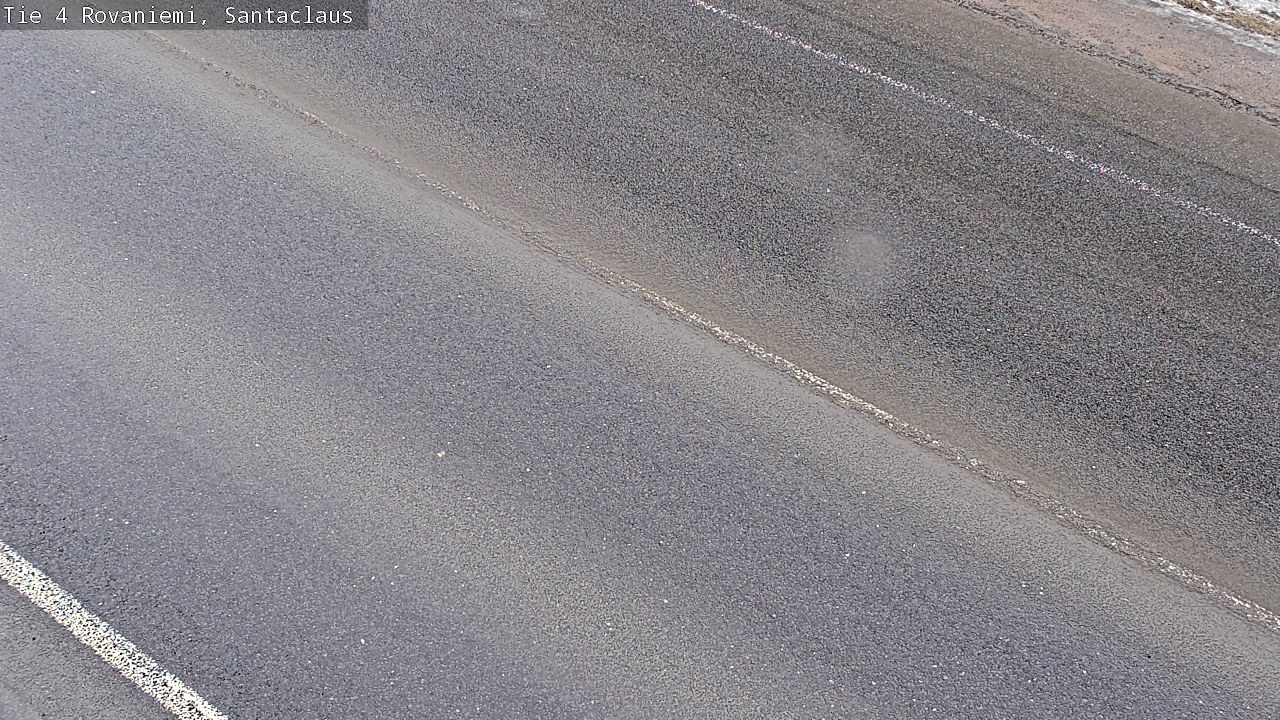 Weather Camera Image Road 4, Rovaniemi, Santa Claus, Rovaniemi, Lappi