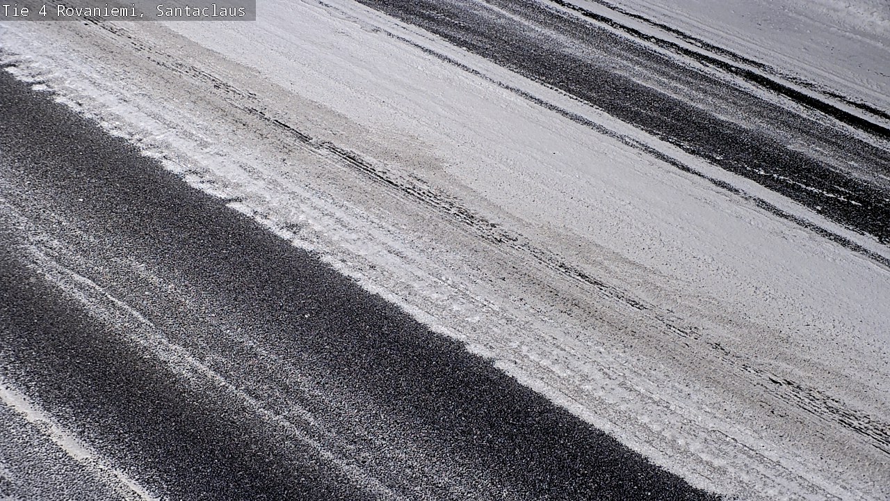 Weather Camera Image Road 4, Rovaniemi, Santa Claus, Rovaniemi, Lappi