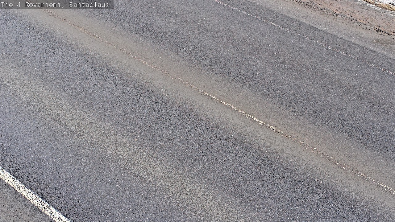 Weather Camera Image Road 4, Rovaniemi, Santa Claus, Rovaniemi, Lappi