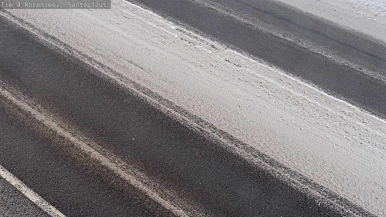 Weather Camera Image Väg 4 Rovaniemi, Santa Claus, Rovaniemi, Lappi