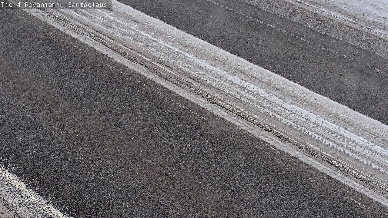 Weather Camera Image Väg 4 Rovaniemi, Santa Claus, Rovaniemi, Lappi