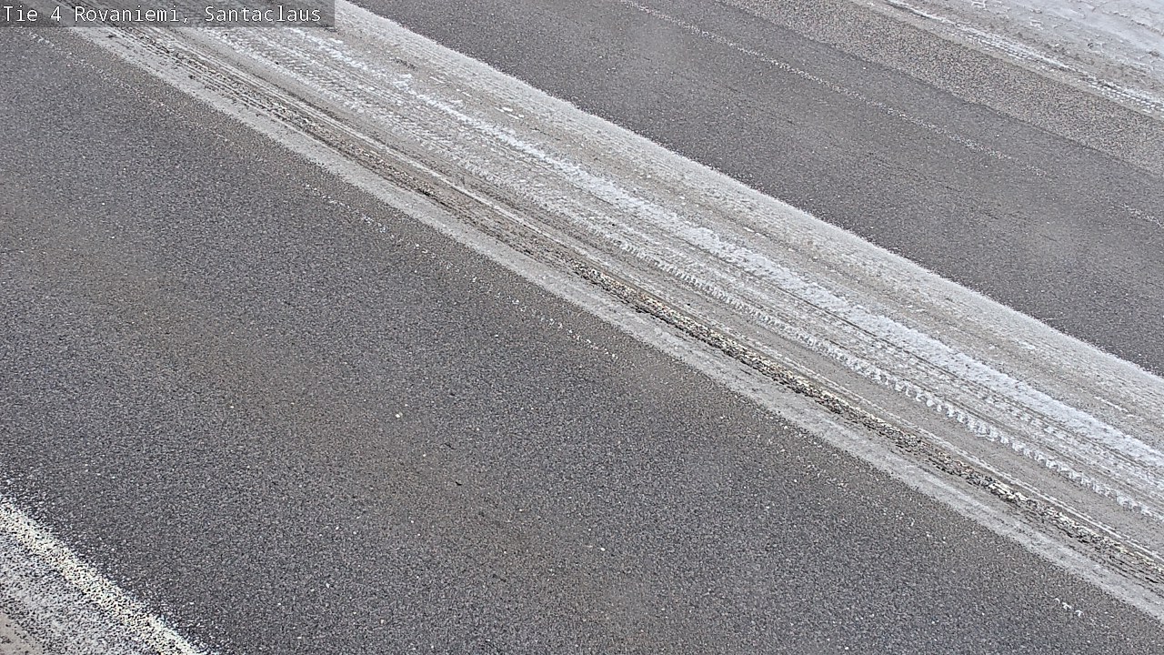 Weather Camera Image Väg 4 Rovaniemi, Santa Claus, Rovaniemi, Lappi