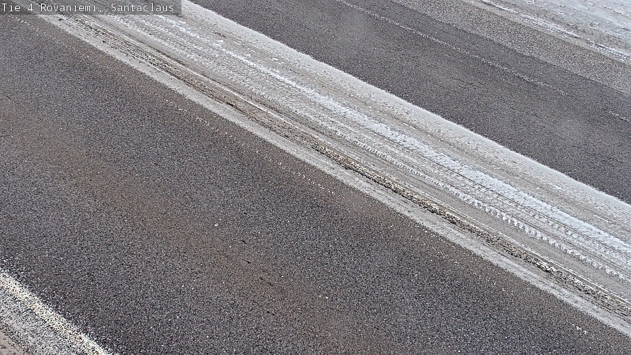 Weather Camera Image Väg 4 Rovaniemi, Santa Claus, Rovaniemi, Lappi