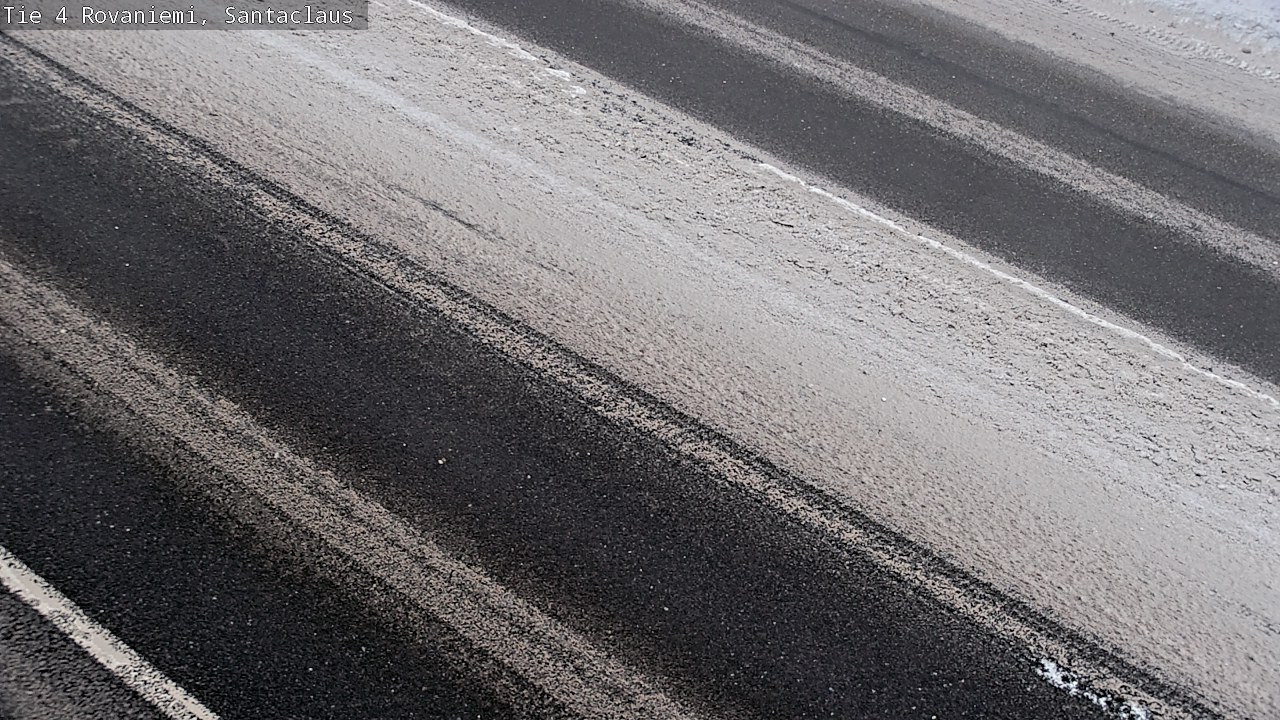 Weather Camera Image Road 4, Rovaniemi, Santa Claus, Rovaniemi, Lappi