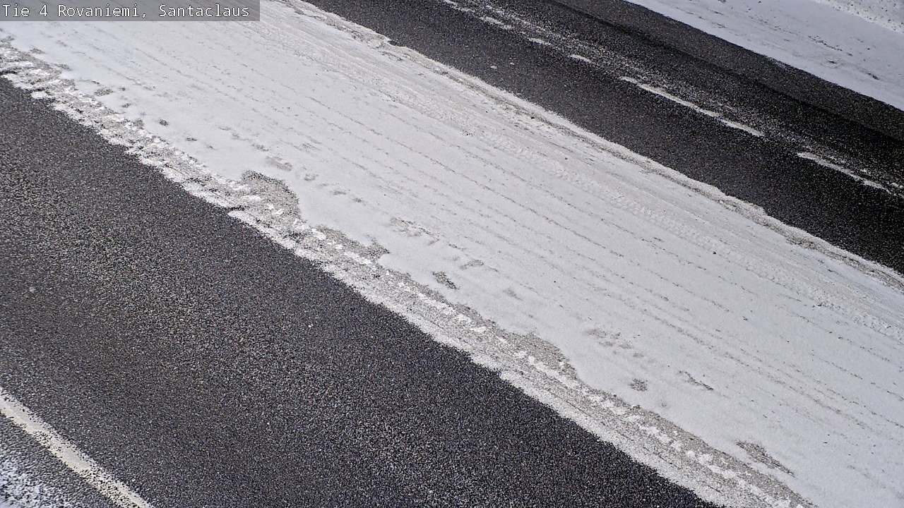 Weather Camera Image Road 4, Rovaniemi, Santa Claus, Rovaniemi, Lappi