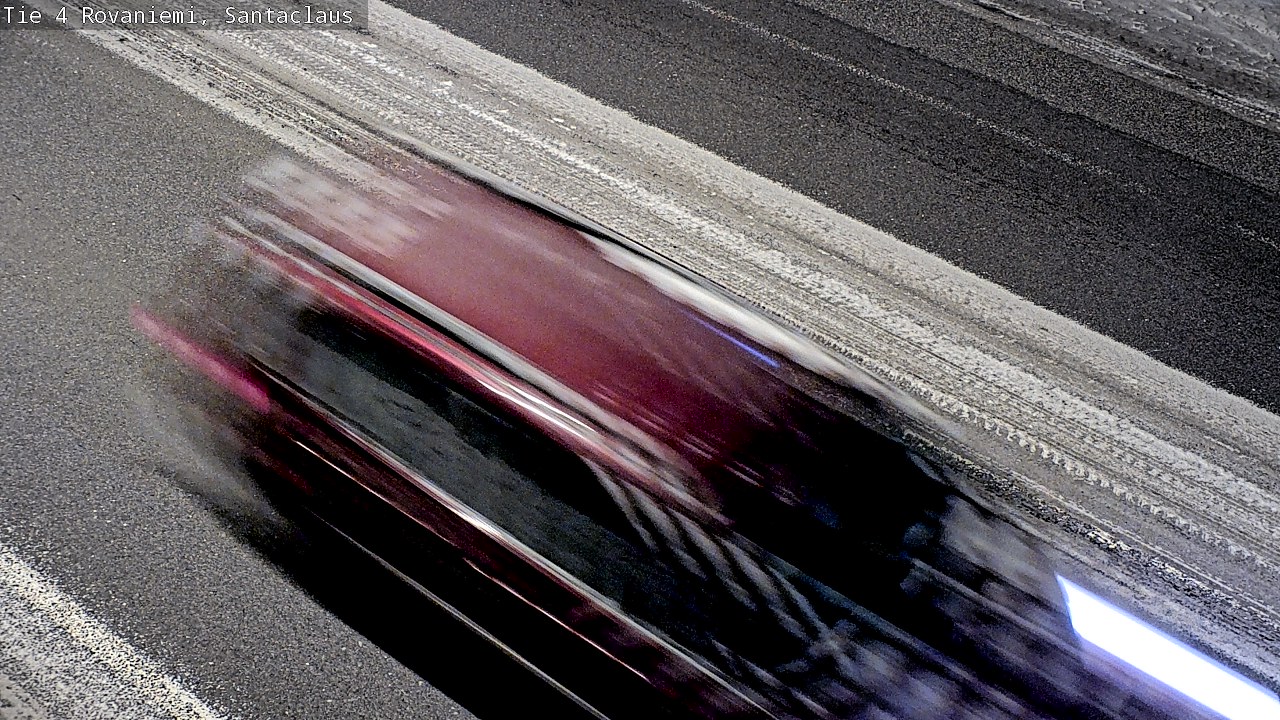 Weather Camera Image Road 4, Rovaniemi, Santa Claus, Rovaniemi, Lappi