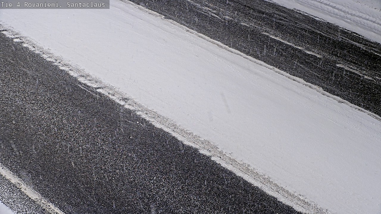 Weather Camera Image Road 4, Rovaniemi, Santa Claus, Rovaniemi, Lappi