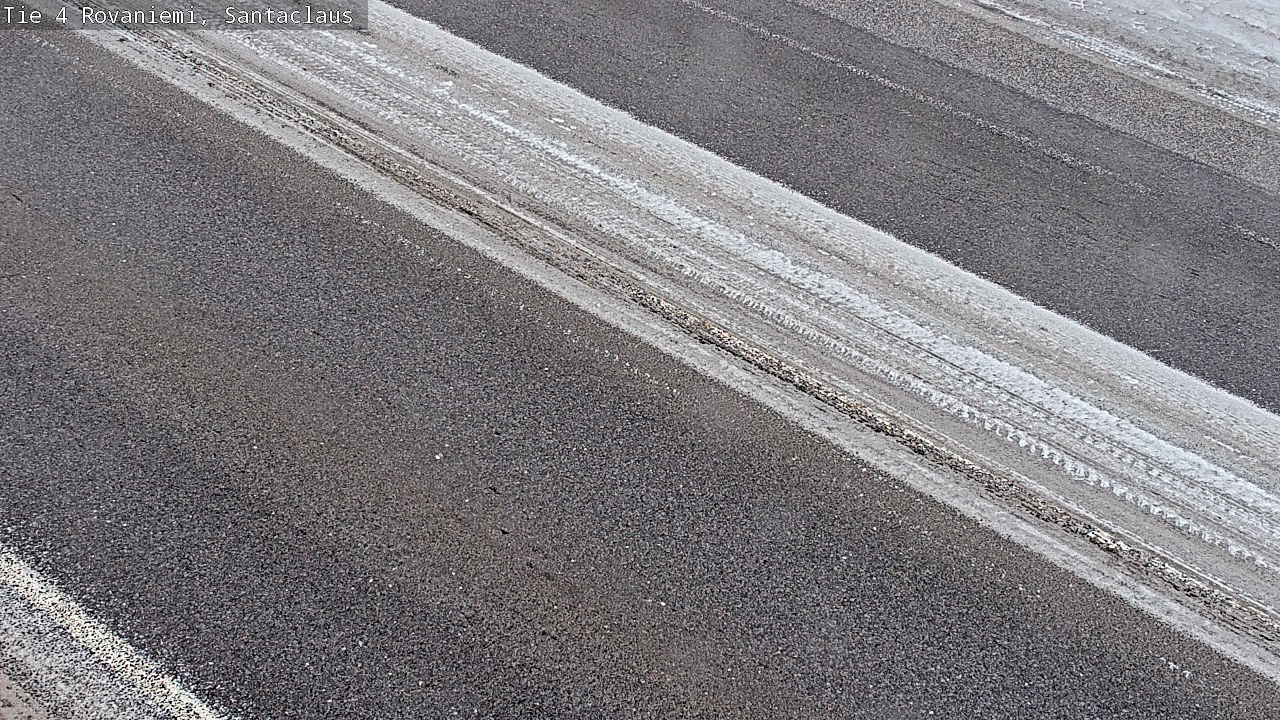 Weather Camera Image Väg 4 Rovaniemi, Santa Claus, Rovaniemi, Lappi