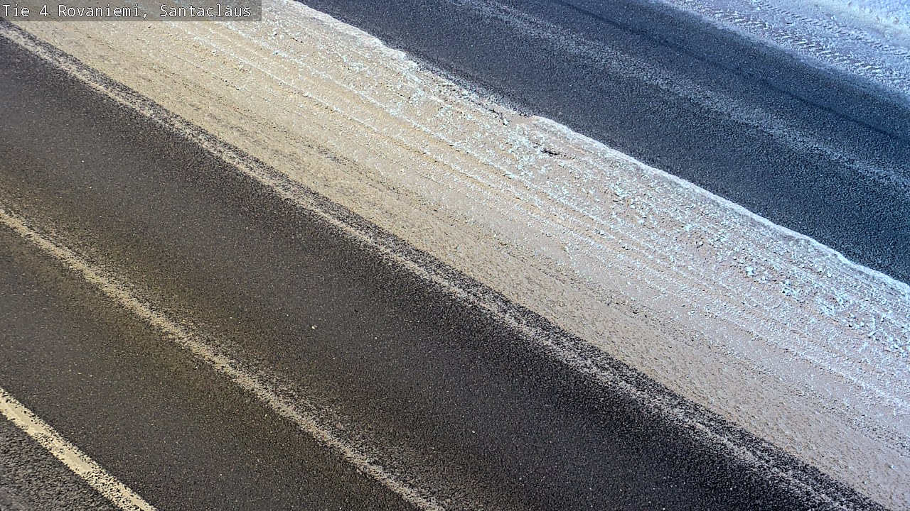 Weather Camera Image Road 4, Rovaniemi, Santa Claus, Rovaniemi, Lappi