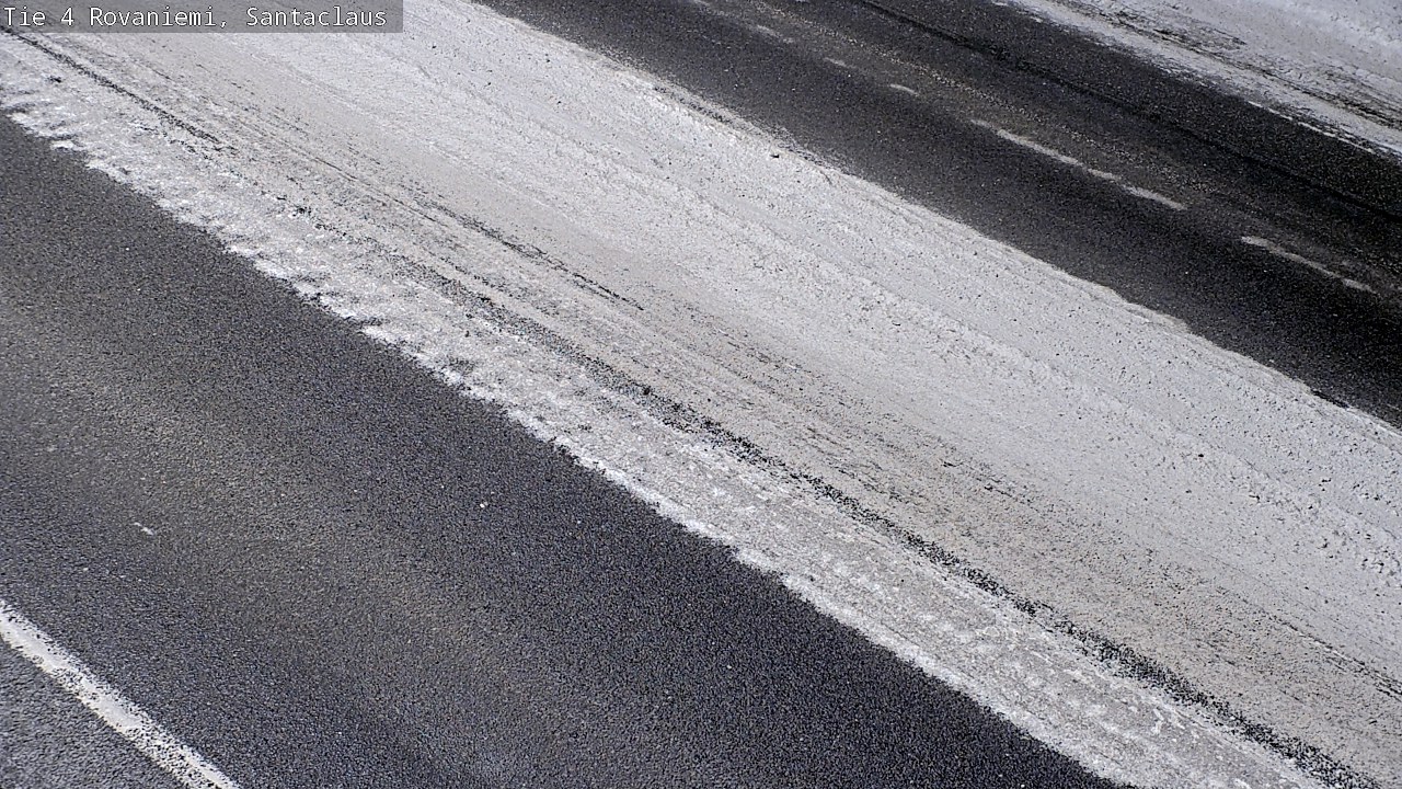 Weather Camera Image Road 4, Rovaniemi, Santa Claus, Rovaniemi, Lappi