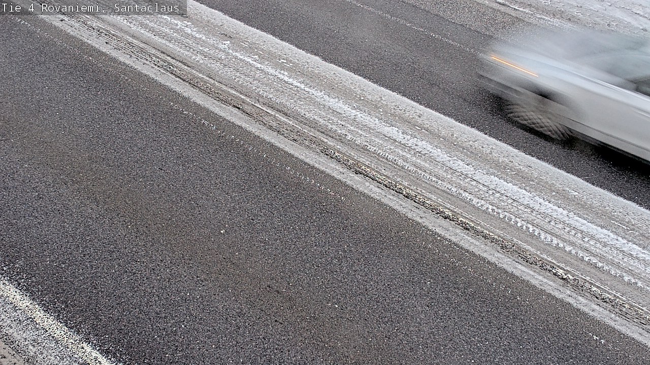 Weather Camera Image Väg 4 Rovaniemi, Santa Claus, Rovaniemi, Lappi