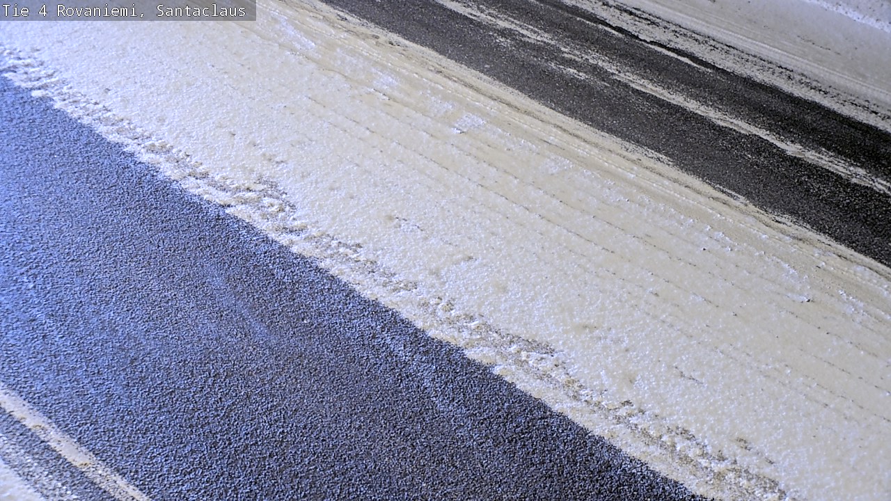 Weather Camera Image Road 4, Rovaniemi, Santa Claus, Rovaniemi, Lappi