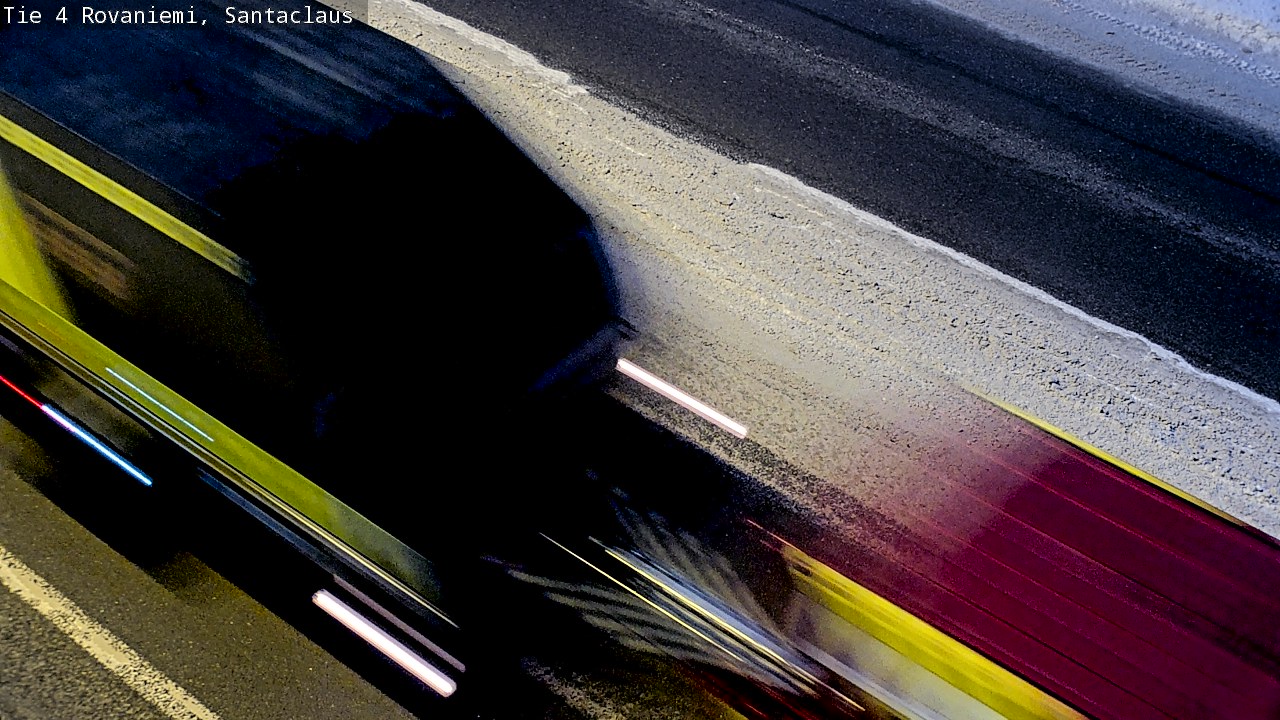 Weather Camera Image Road 4, Rovaniemi, Santa Claus, Rovaniemi, Lappi