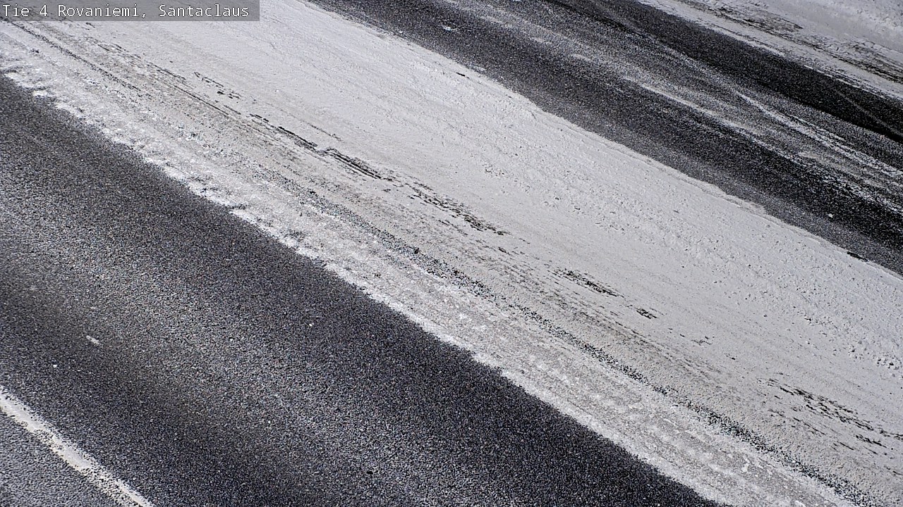 Weather Camera Image Road 4, Rovaniemi, Santa Claus, Rovaniemi, Lappi