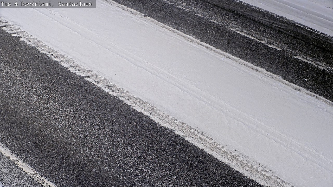 Weather Camera Image Road 4, Rovaniemi, Santa Claus, Rovaniemi, Lappi