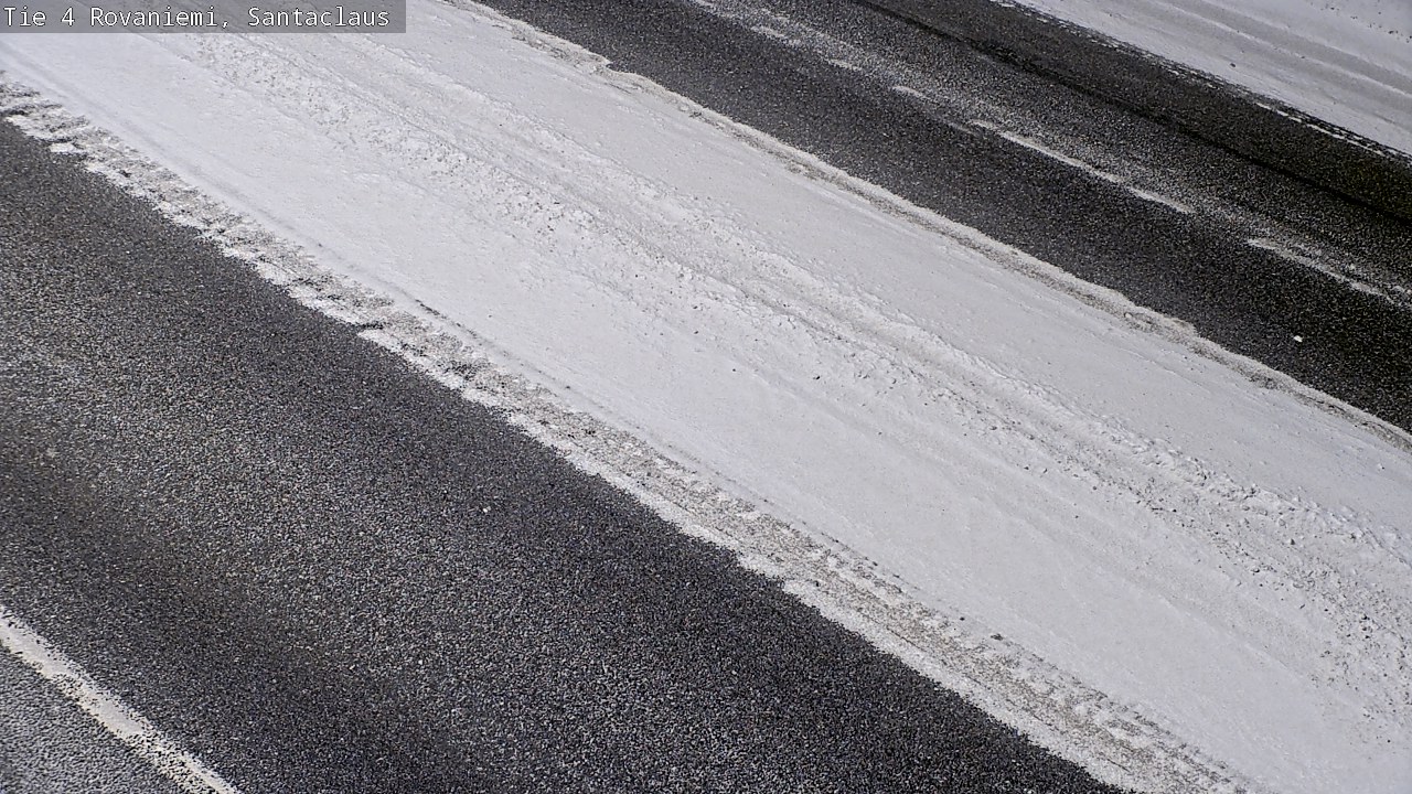 Weather Camera Image Road 4, Rovaniemi, Santa Claus, Rovaniemi, Lappi