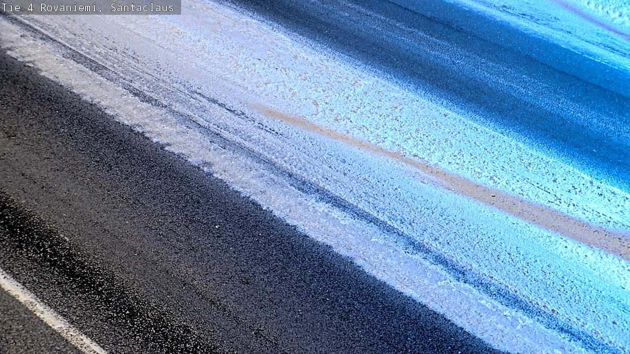 Weather Camera Image Road 4, Rovaniemi, Santa Claus, Rovaniemi, Lappi