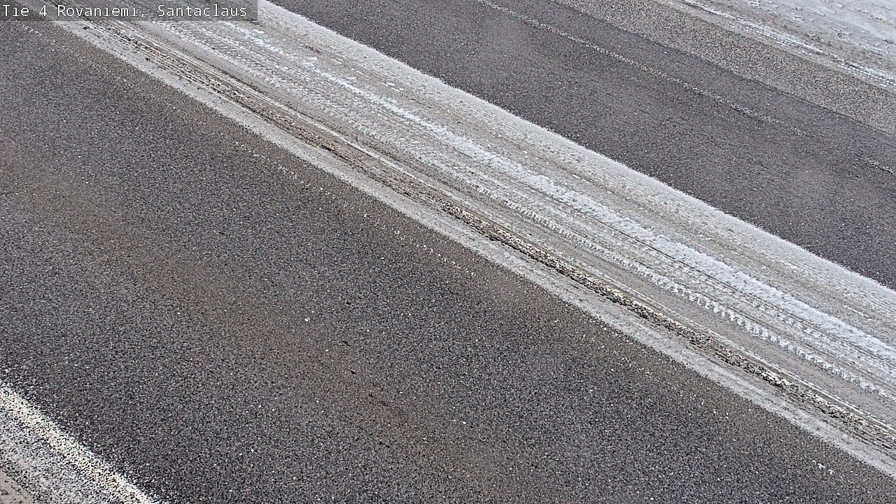 Weather Camera Image Väg 4 Rovaniemi, Santa Claus, Rovaniemi, Lappi