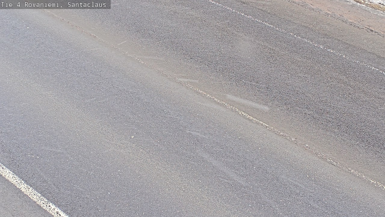 Weather Camera Image Road 4, Rovaniemi, Santa Claus, Rovaniemi, Lappi