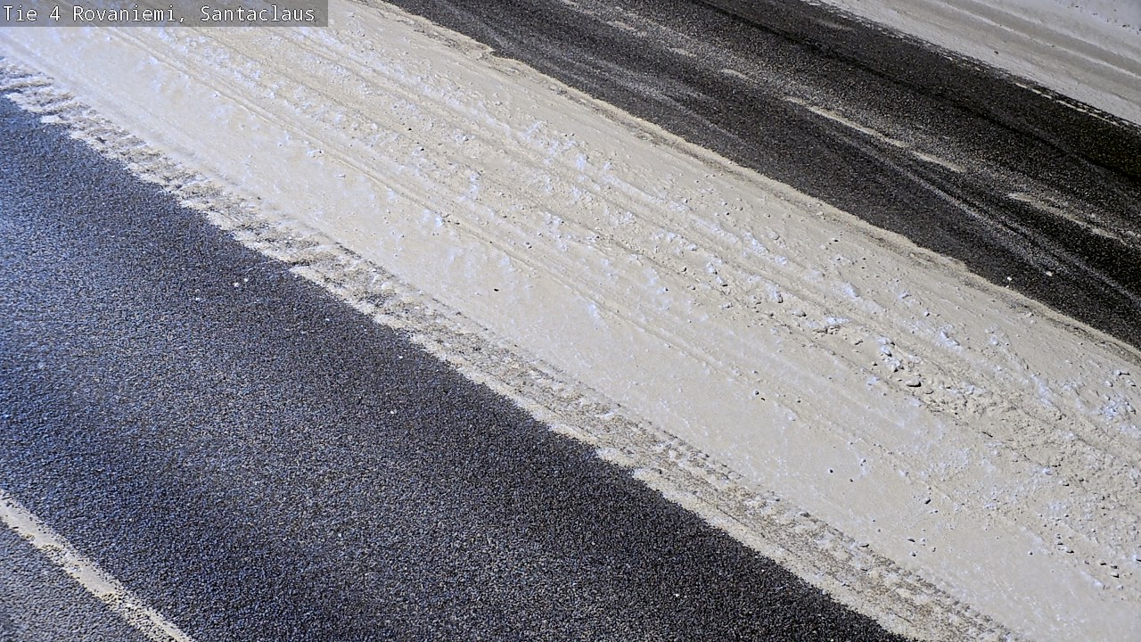 Weather Camera Image Road 4, Rovaniemi, Santa Claus, Rovaniemi, Lappi