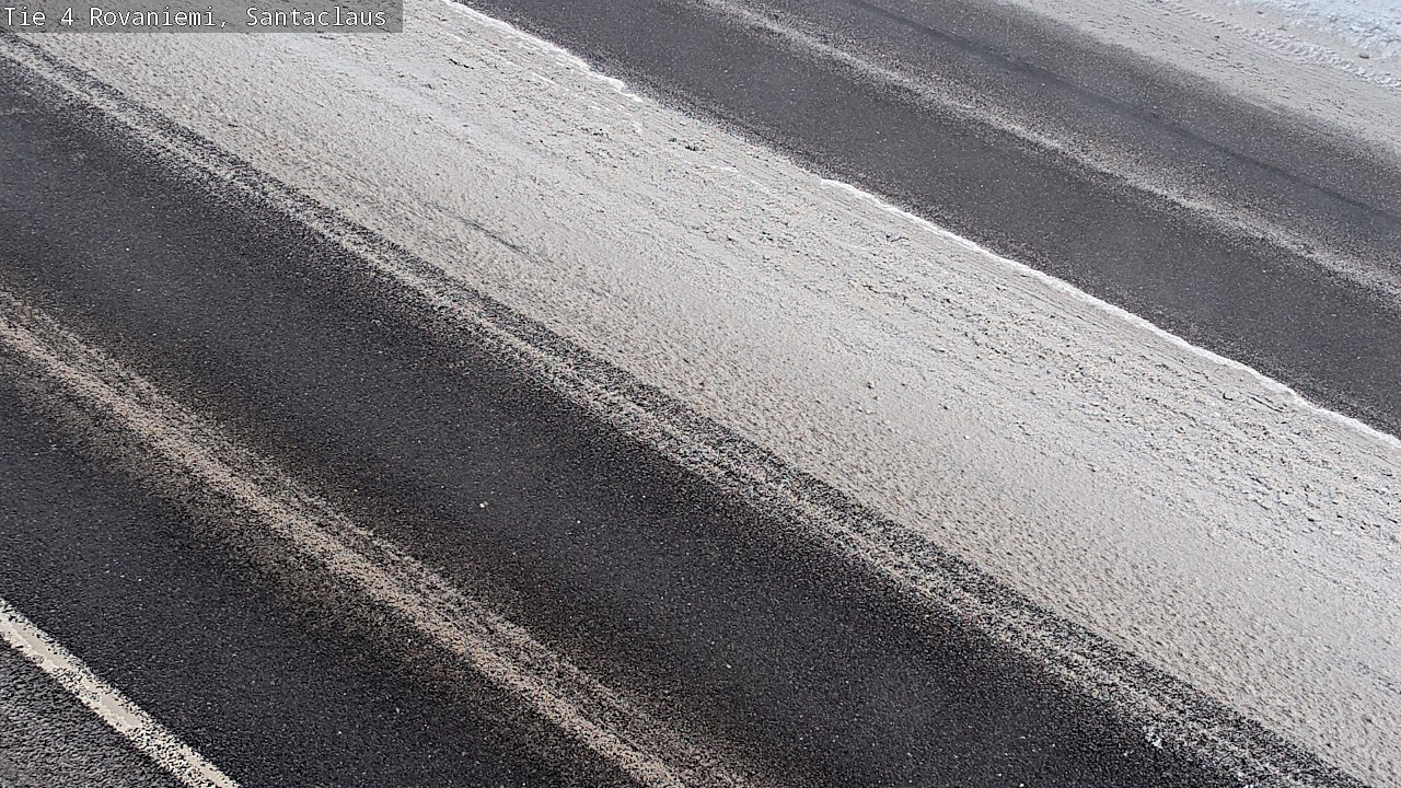 Weather Camera Image Road 4, Rovaniemi, Santa Claus, Rovaniemi, Lappi