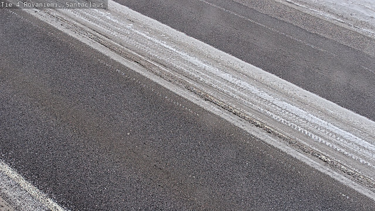 Weather Camera Image Väg 4 Rovaniemi, Santa Claus, Rovaniemi, Lappi