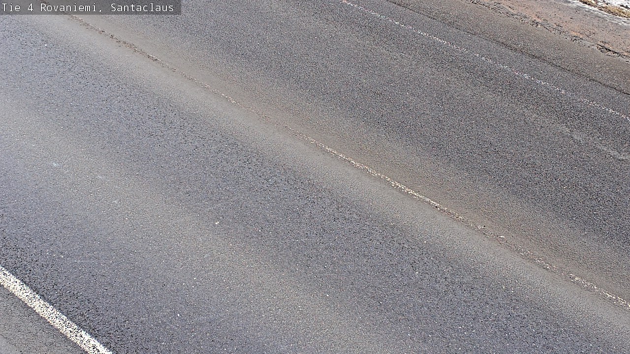 Weather Camera Image Väg 4 Rovaniemi, Santa Claus, Rovaniemi, Lappi