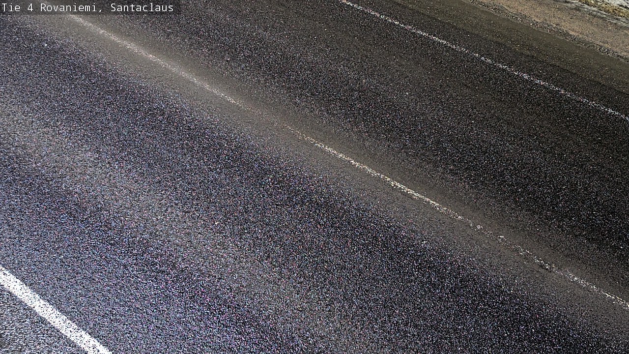 Weather Camera Image Road 4, Rovaniemi, Santa Claus, Rovaniemi, Lappi