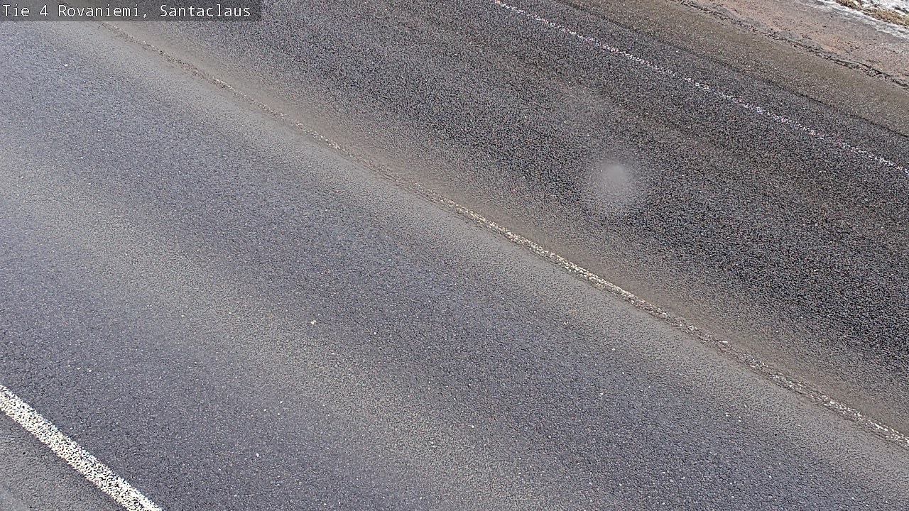 Weather Camera Image Road 4, Rovaniemi, Santa Claus, Rovaniemi, Lappi