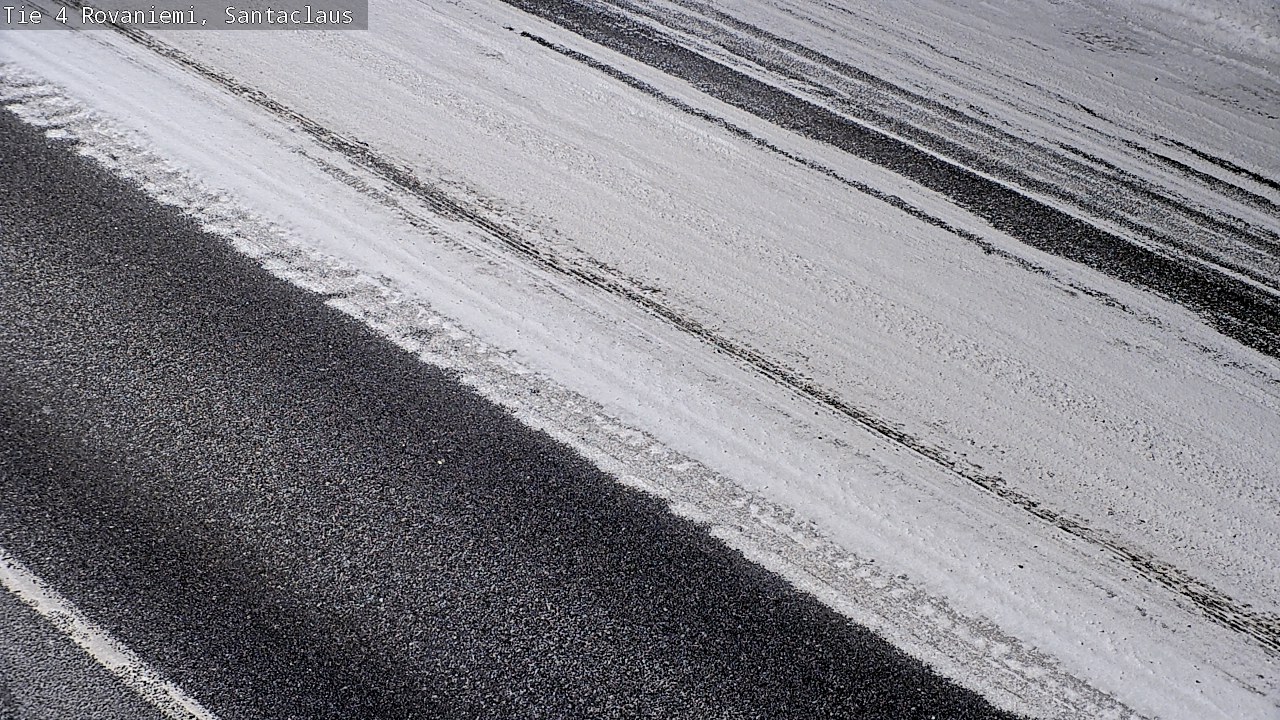 Weather Camera Image Road 4, Rovaniemi, Santa Claus, Rovaniemi, Lappi