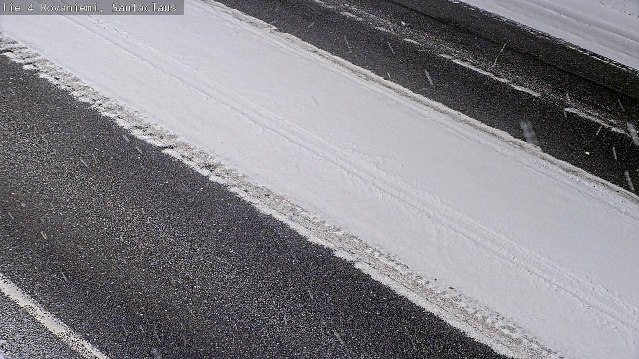 Weather Camera Image Road 4, Rovaniemi, Santa Claus, Rovaniemi, Lappi