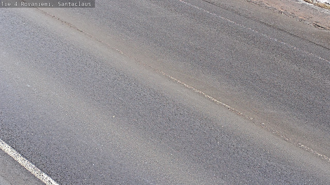 Weather Camera Image Väg 4 Rovaniemi, Santa Claus, Rovaniemi, Lappi