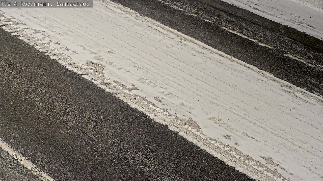 Weather Camera Image Road 4, Rovaniemi, Santa Claus, Rovaniemi, Lappi