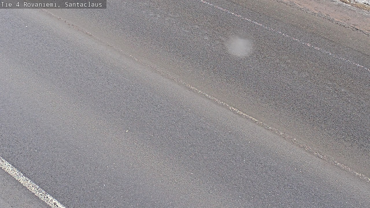 Weather Camera Image Road 4, Rovaniemi, Santa Claus, Rovaniemi, Lappi