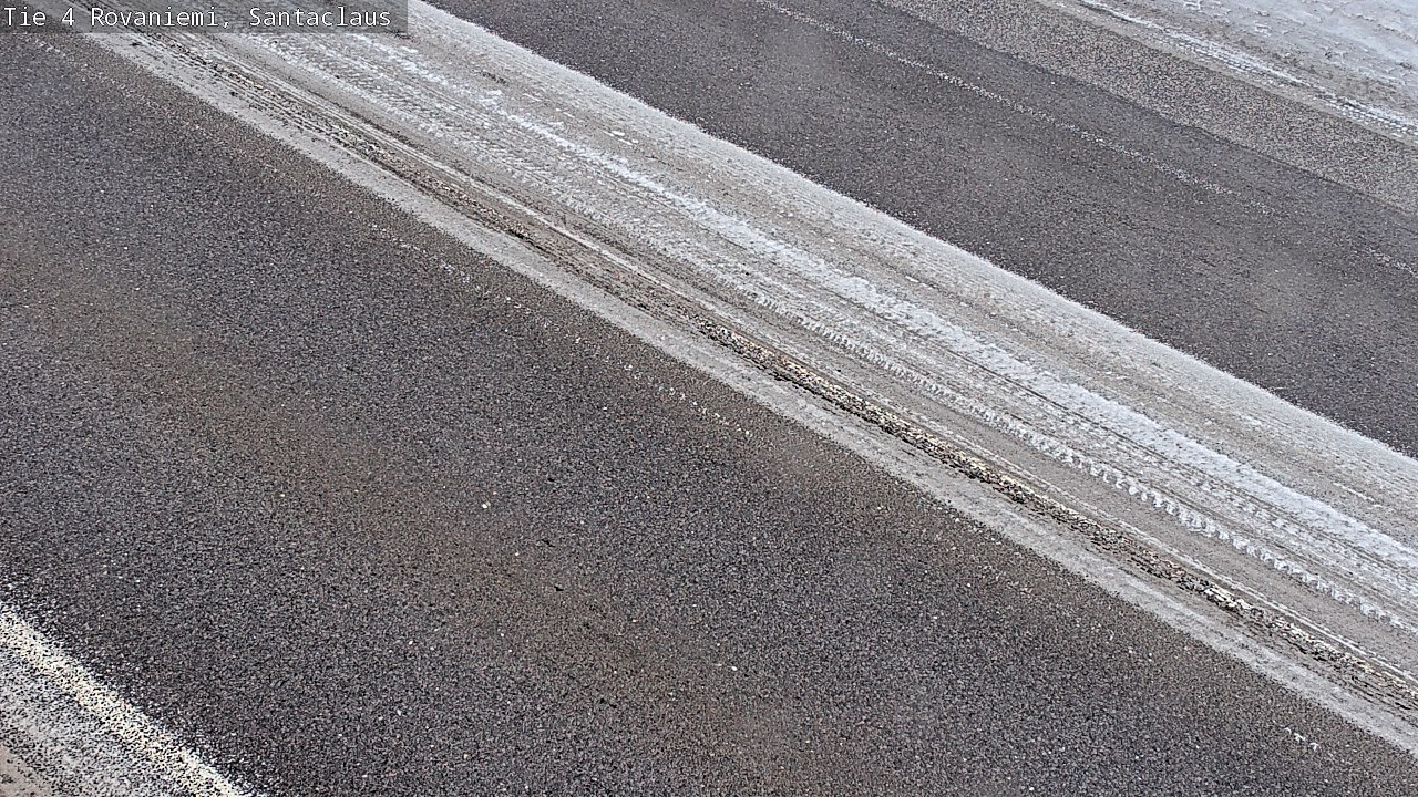 Weather Camera Image Väg 4 Rovaniemi, Santa Claus, Rovaniemi, Lappi