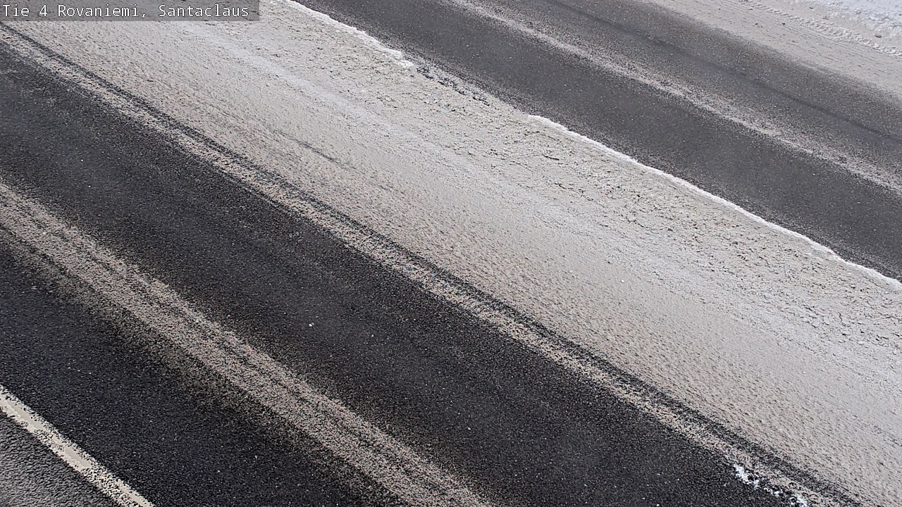 Weather Camera Image Road 4, Rovaniemi, Santa Claus, Rovaniemi, Lappi