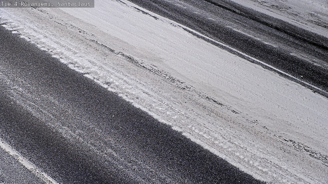 Weather Camera Image Road 4, Rovaniemi, Santa Claus, Rovaniemi, Lappi