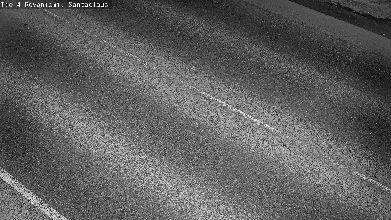 Weather Camera Image Road 4, Rovaniemi, Santa Claus, Rovaniemi, Lappi