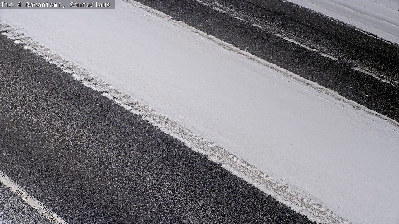 Weather Camera Image Road 4, Rovaniemi, Santa Claus, Rovaniemi, Lappi