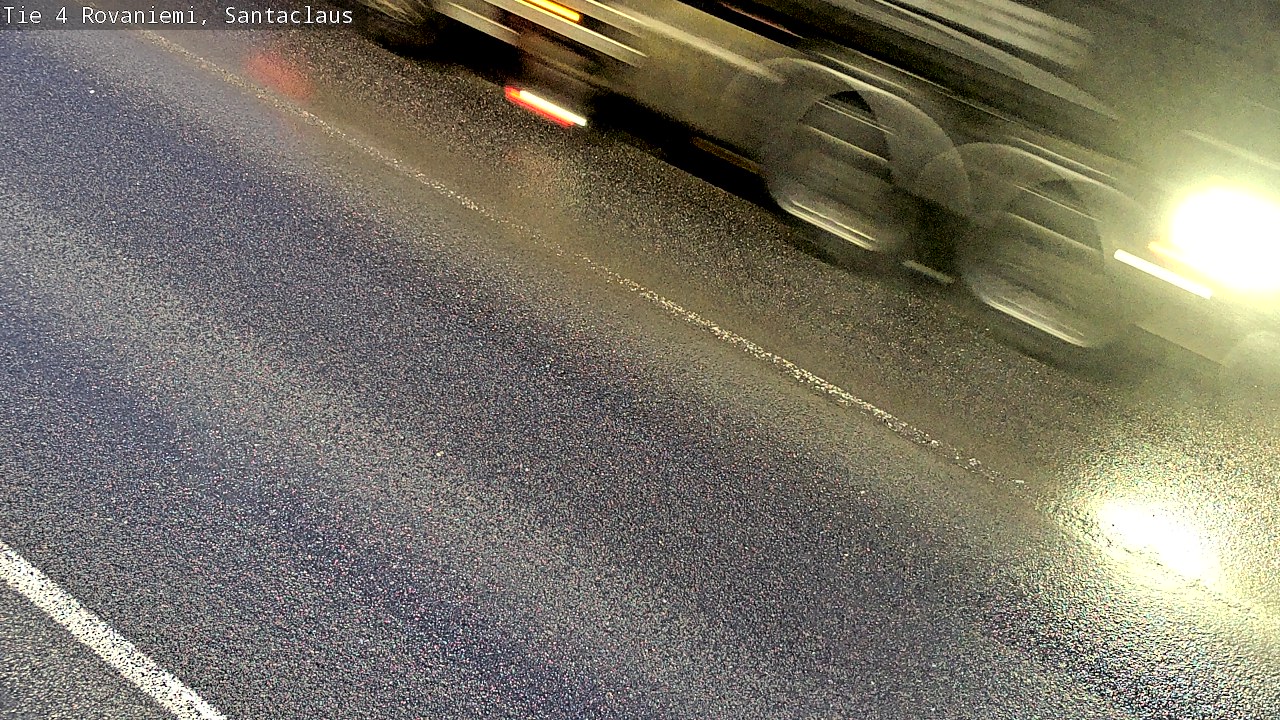 Weather Camera Image Road 4, Rovaniemi, Santa Claus, Rovaniemi, Lappi