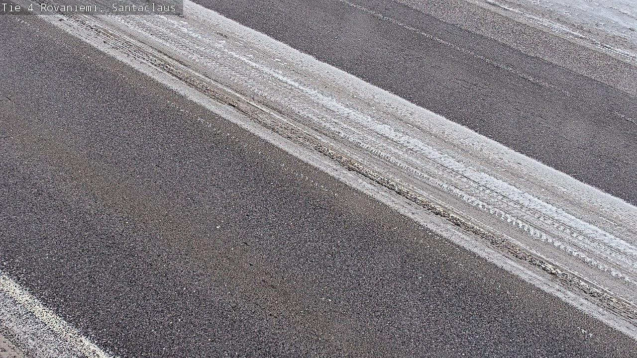 Weather Camera Image Väg 4 Rovaniemi, Santa Claus, Rovaniemi, Lappi