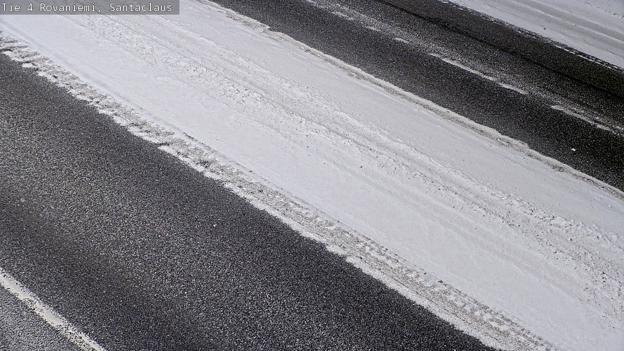 Weather Camera Image Road 4, Rovaniemi, Santa Claus, Rovaniemi, Lappi