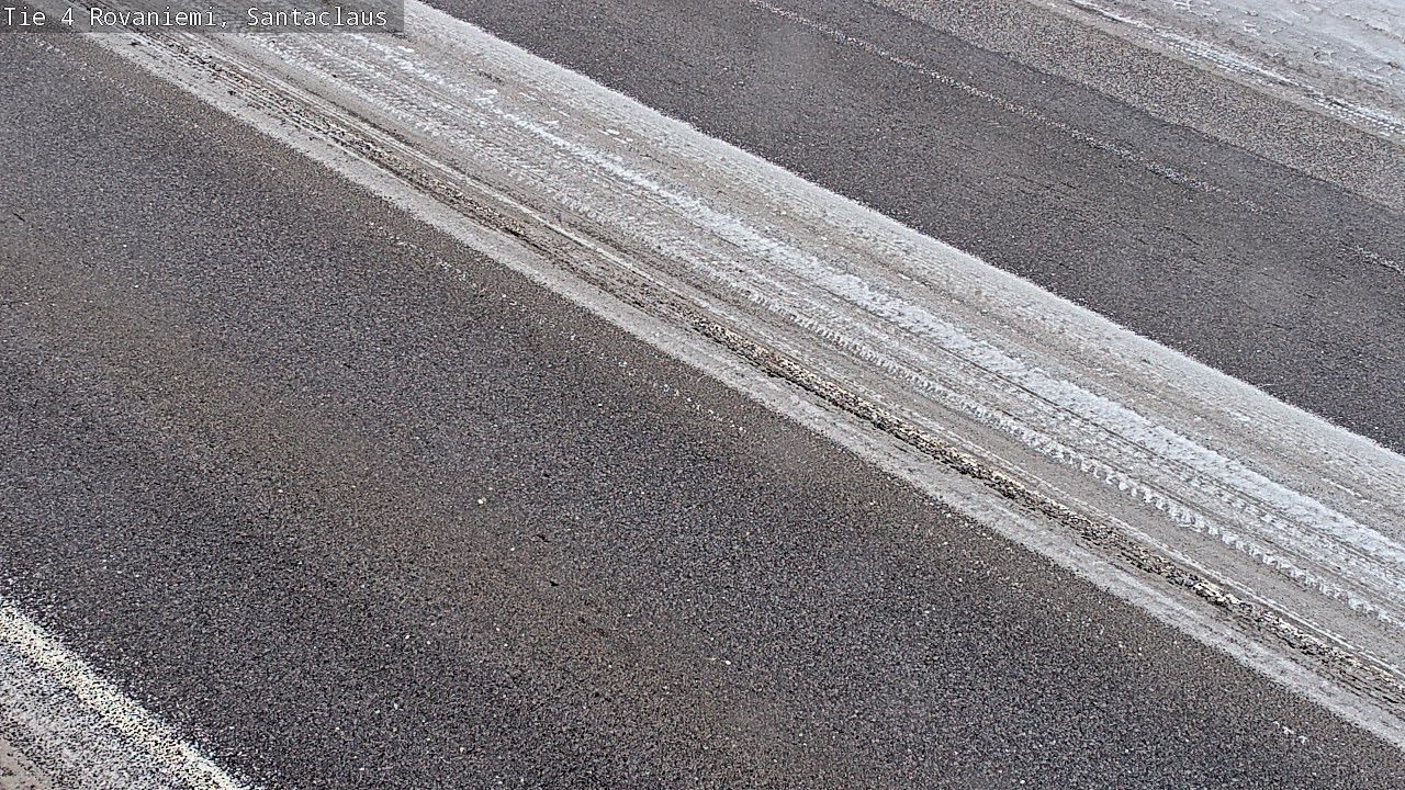 Weather Camera Image Väg 4 Rovaniemi, Santa Claus, Rovaniemi, Lappi