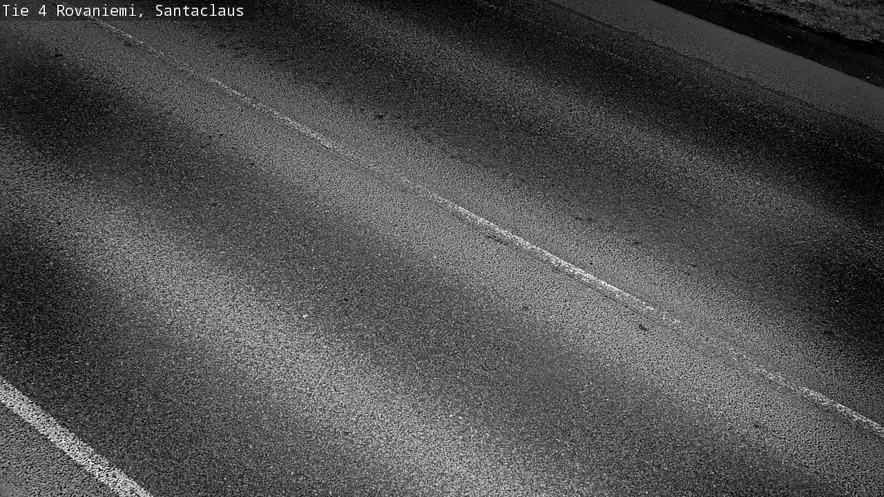 Weather Camera Image Road 4, Rovaniemi, Santa Claus, Rovaniemi, Lappi