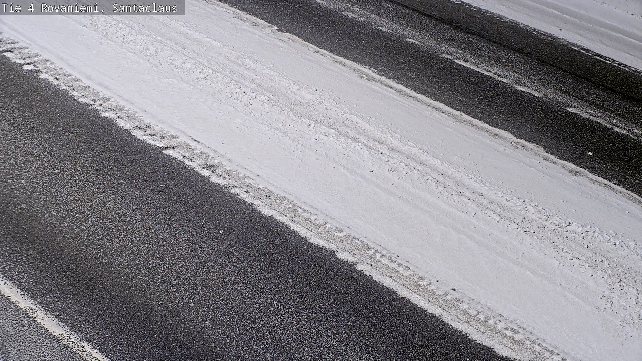 Weather Camera Image Road 4, Rovaniemi, Santa Claus, Rovaniemi, Lappi